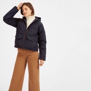Everlane Short Navy Puffer Size S